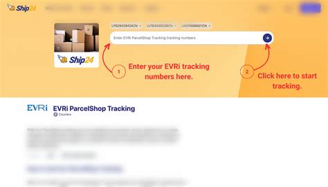 evri real time tracking.